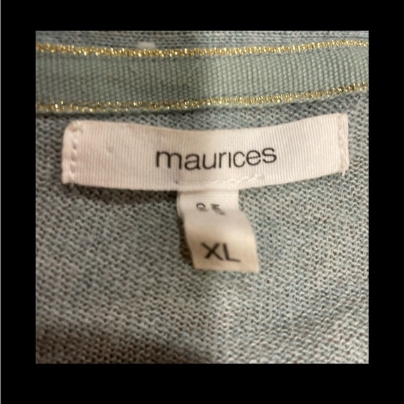 Maurices light green cardigan - Picture 3 of 3